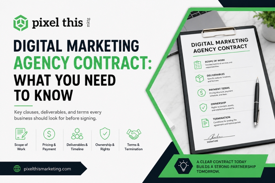 digital marketing agency contract