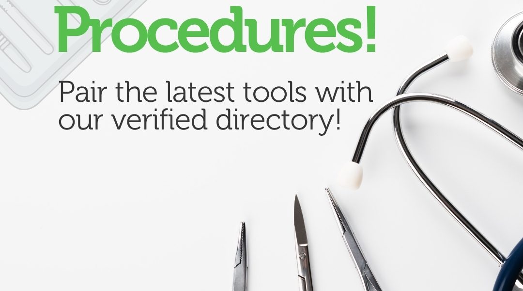 promotional advertisement encouraging medical professionals